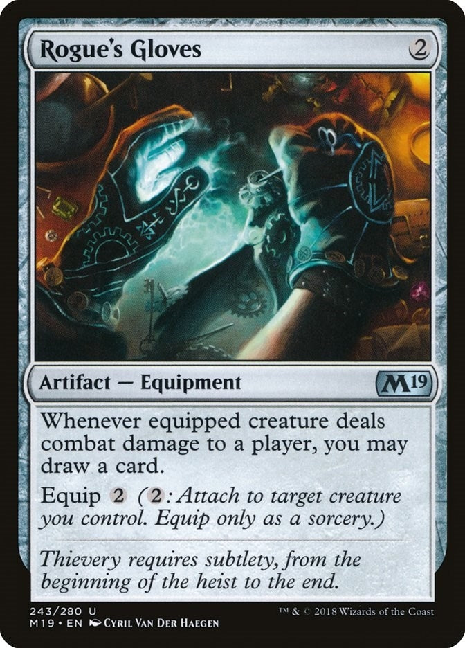 Image for Rogue's Gloves (243) - Magic: The Gathering