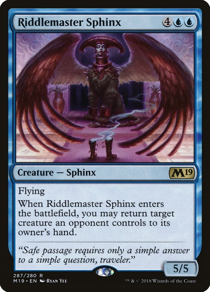 Image for Riddlemaster Sphinx (287) - Magic: The Gathering