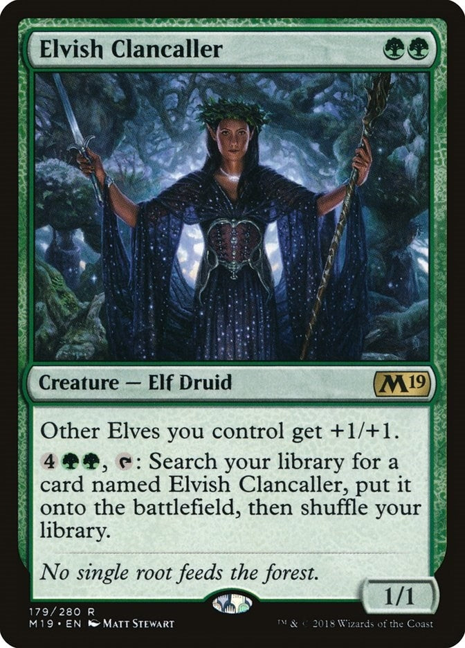 Image for Elvish Clancaller (179) - Magic: The Gathering