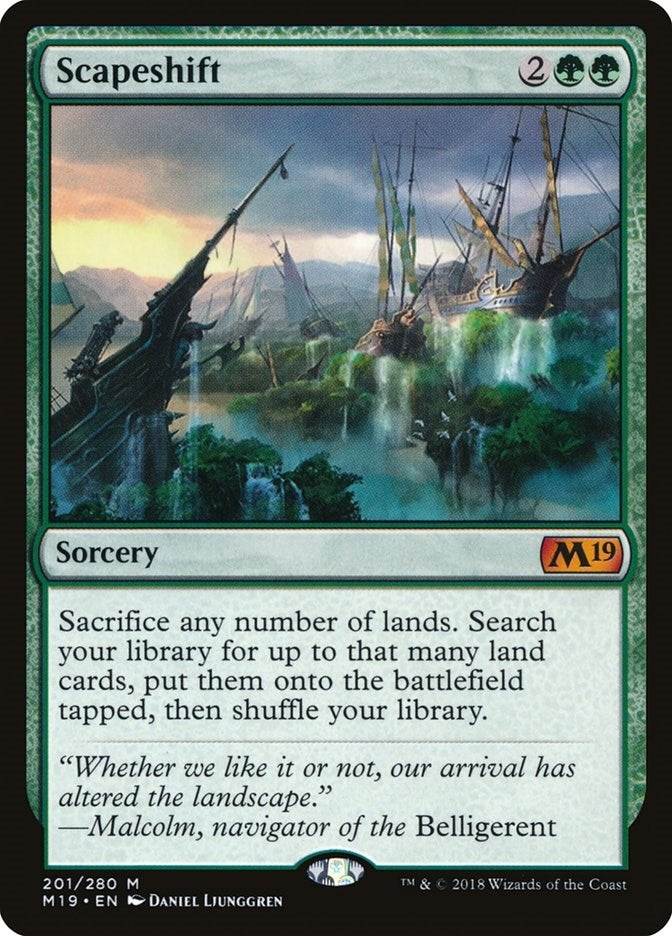 Image for Scapeshift (201) - Magic: The Gathering