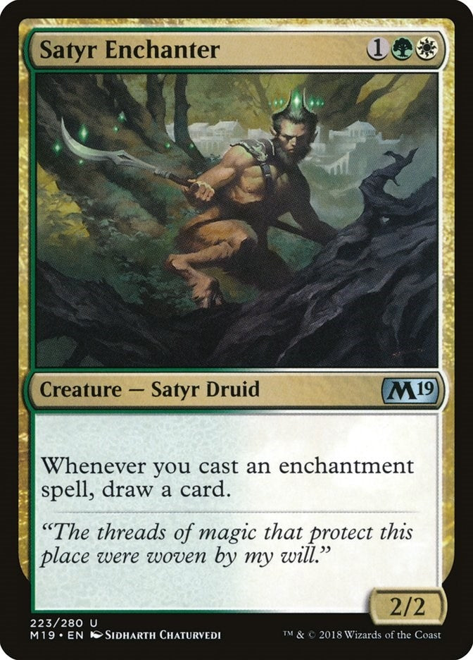 Image for Satyr Enchanter (223) - Magic: The Gathering
