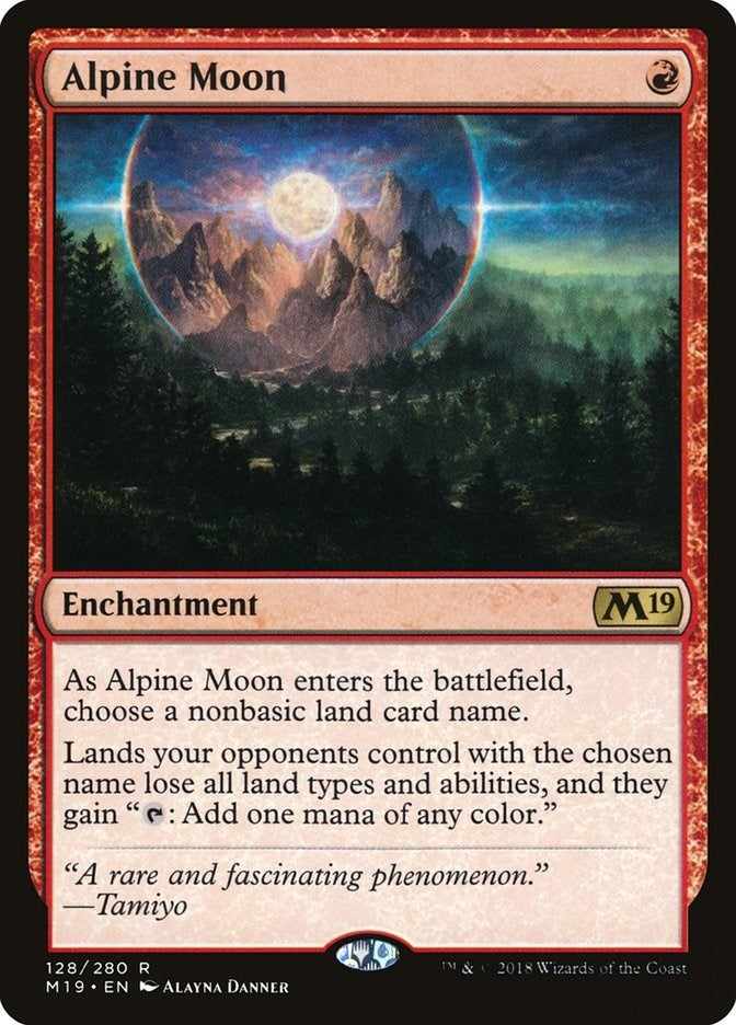 Image for Alpine Moon (128) (M19) - Magic: The Gathering