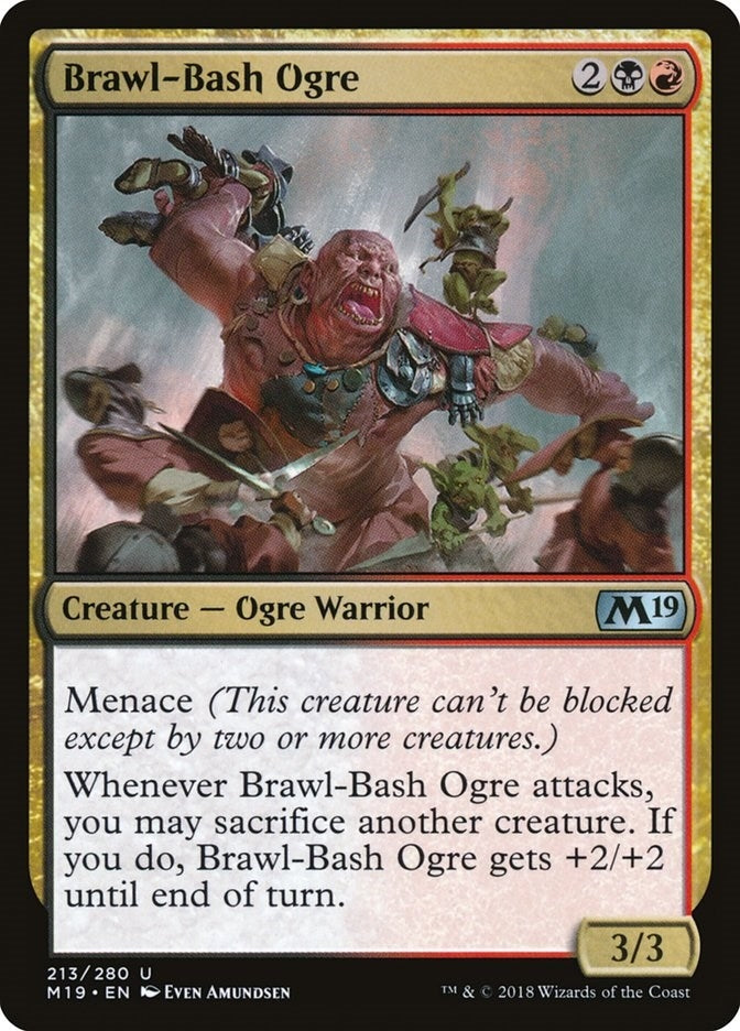 Image for Brawl-Bash Ogre (213) - Magic: The Gathering