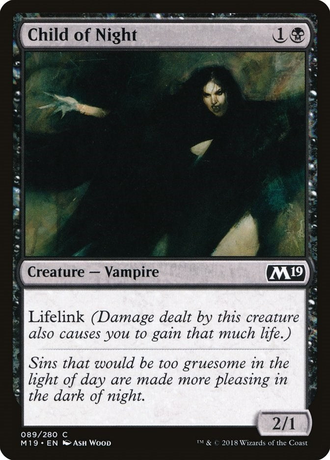 Image for Child of Night (89) - Magic: The Gathering
