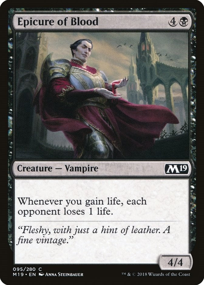 Image for Epicure of Blood (95) - Magic: The Gathering