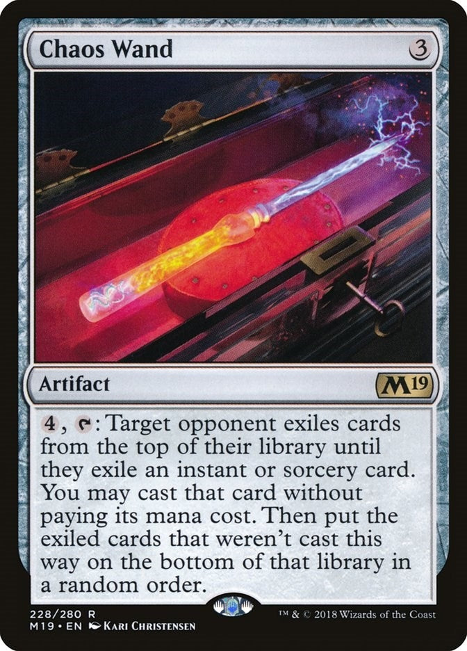 Image for Chaos Wand (228) - Magic: The Gathering