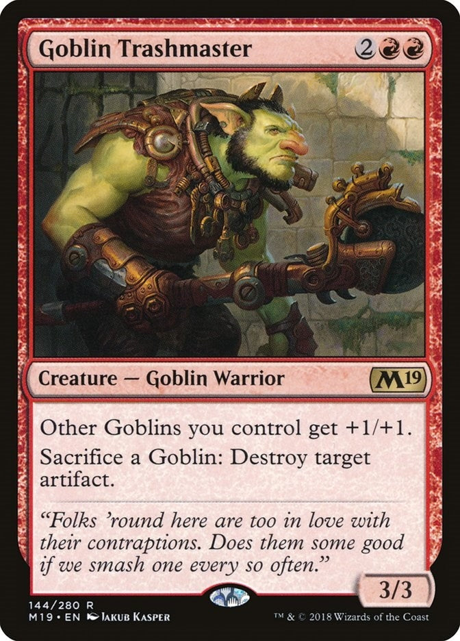 Image for Goblin Trashmaster (144) - Magic: The Gathering