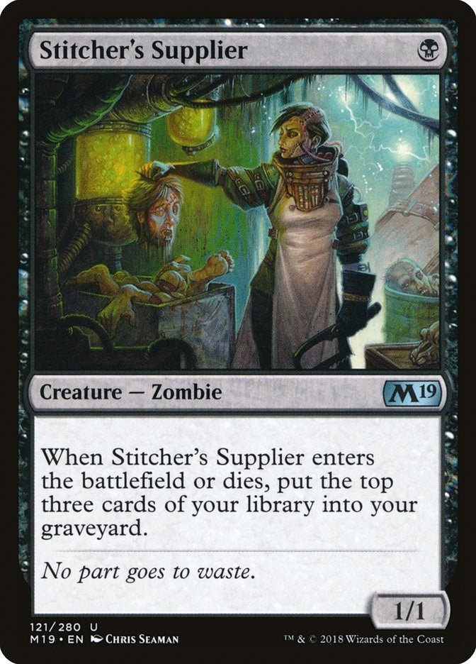 Image for Stitcher's Supplier (121) - Magic: The Gathering