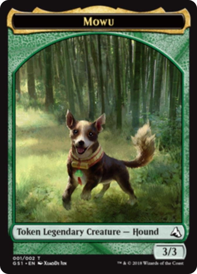 Image for Mowu Token (1) - Magic: The Gathering