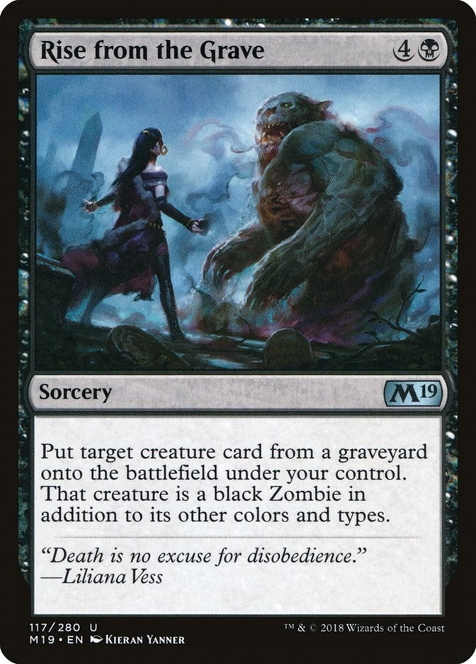 Image for Rise from the Grave (117) - Magic: The Gathering