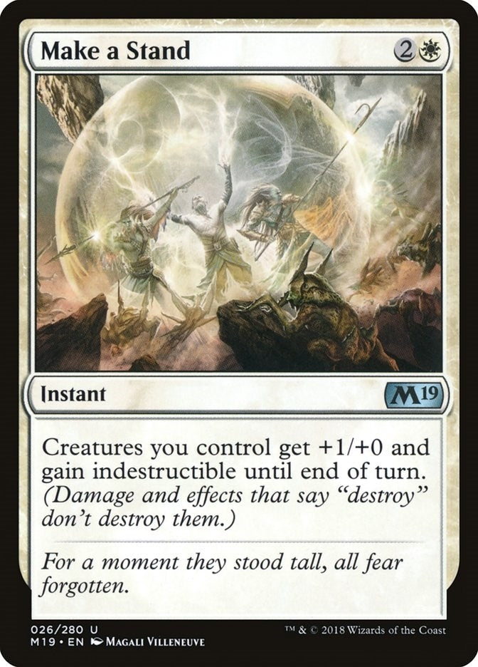 Image for Make a Stand (26) - Magic: The Gathering