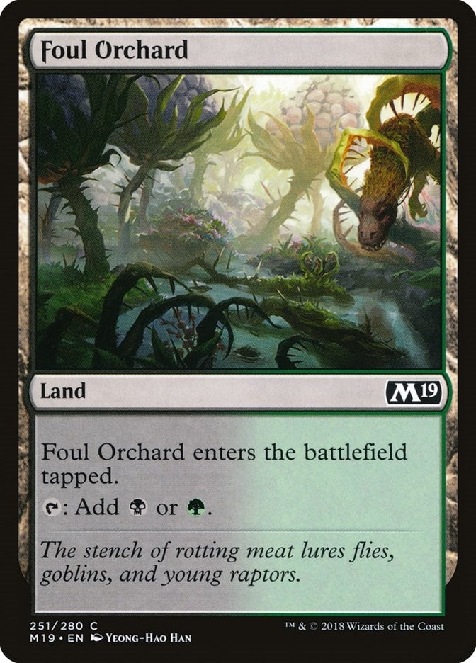 Image for Foul Orchard (251) - Magic: The Gathering