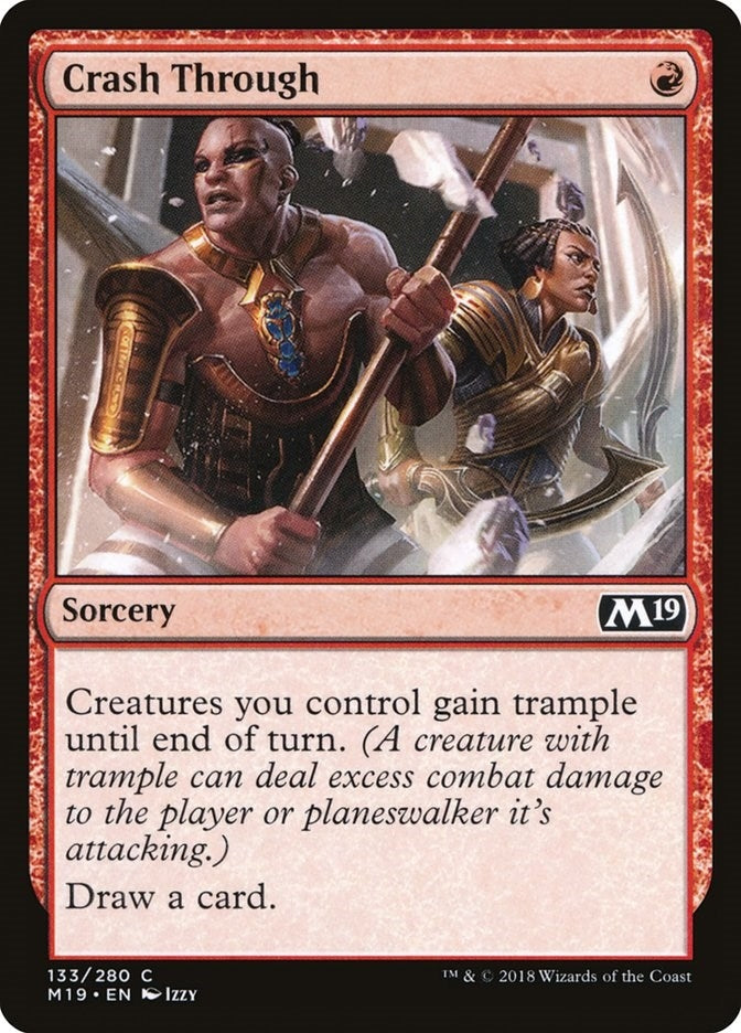 Image for Crash Through (133) - Magic: The Gathering