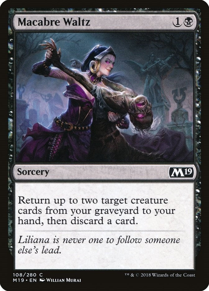 Image for Macabre Waltz (108) - Magic: The Gathering