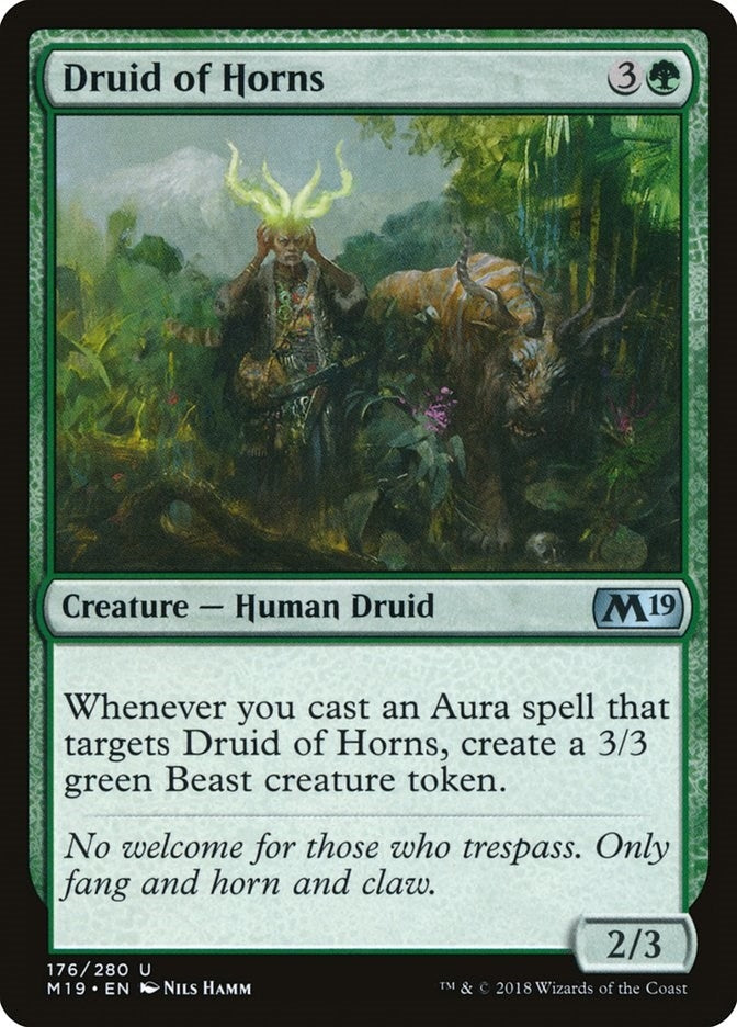 Image for Druid of Horns (176) - Magic: The Gathering