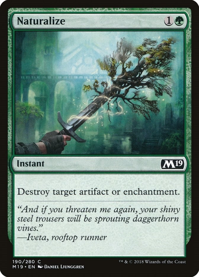 Image for Naturalize (190) - Magic: The Gathering