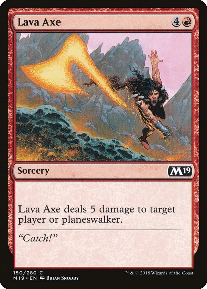 Image for Lava Axe (150) - Magic: The Gathering