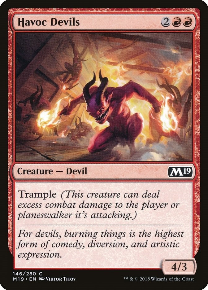 Image for Havoc Devils (146) - Magic: The Gathering