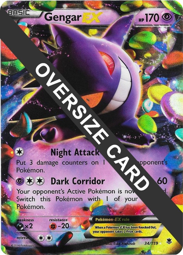Image for Gengar EX (034/119) (PR) - Pokemon