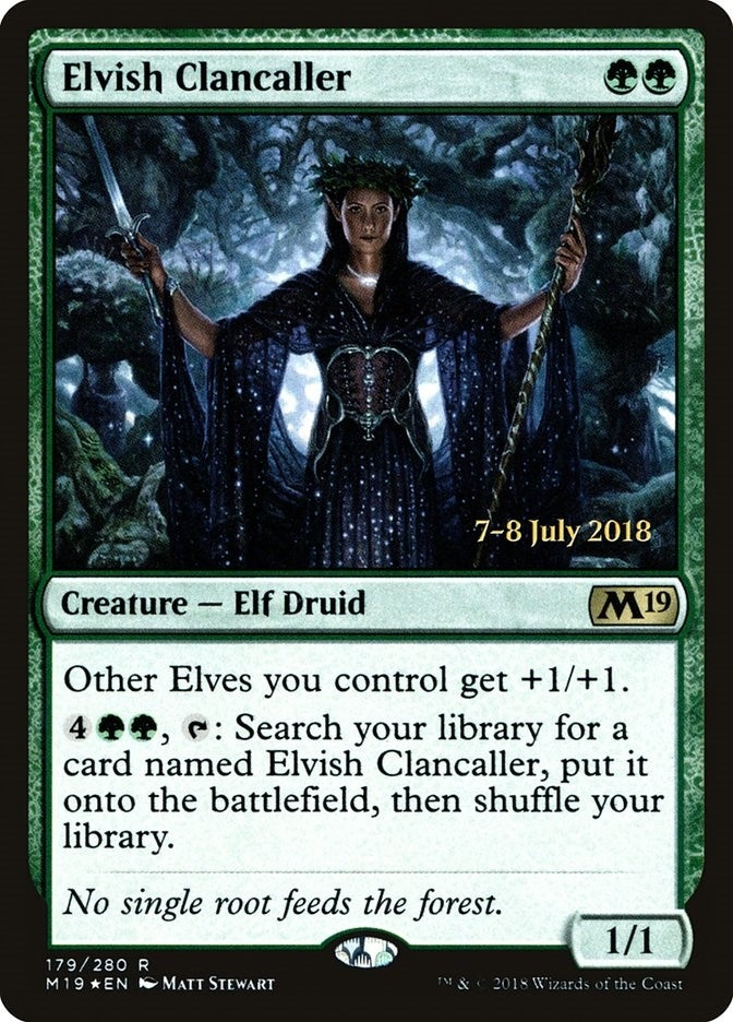 Image for Elvish Clancaller (179) - Magic: The Gathering