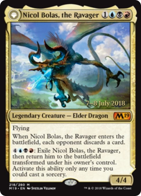 Image for Nicol Bolas, the Ravager (218) - Magic: The Gathering
