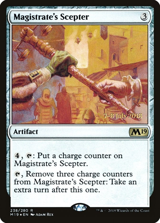 Image for Magistrate's Scepter (238) - Magic: The Gathering