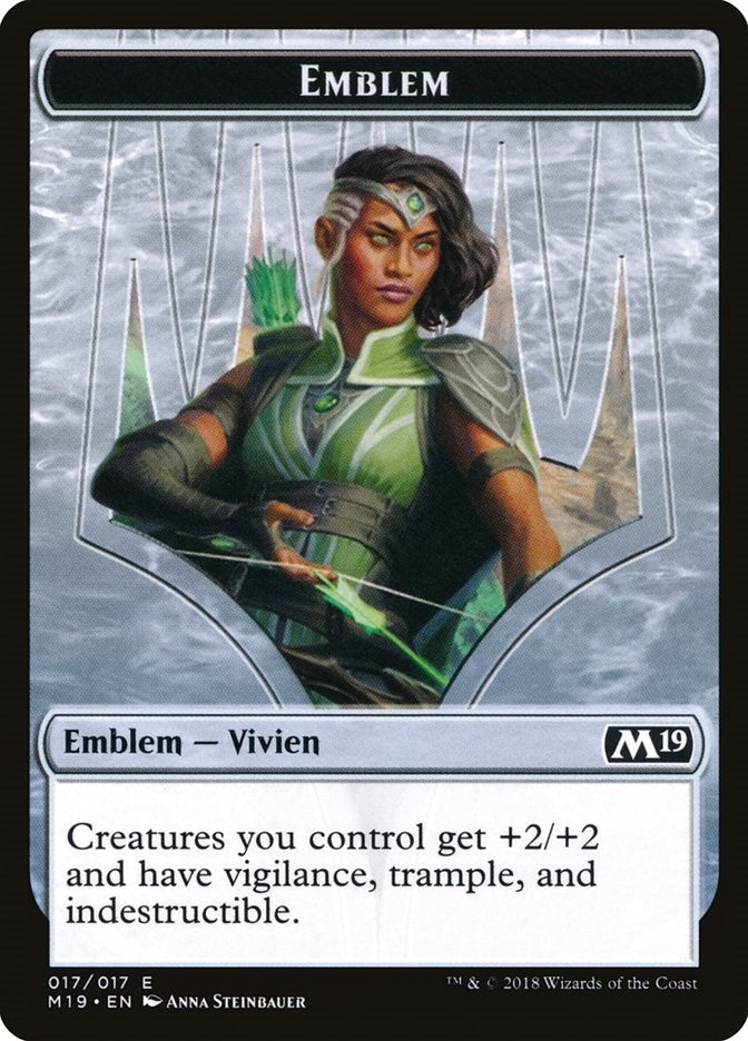 Image for Emblem - Vivien Reid (17) - Magic: The Gathering