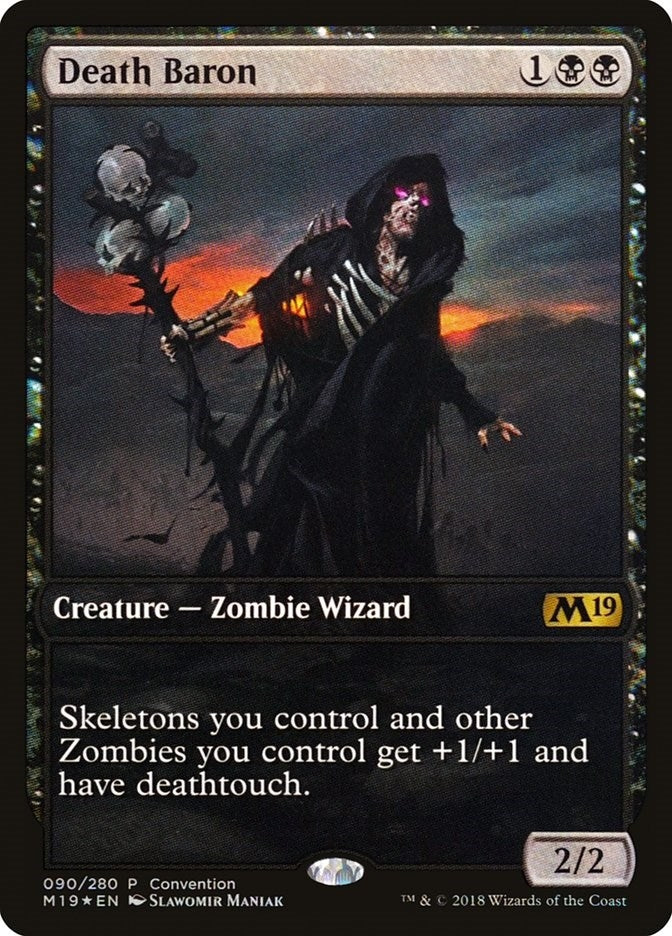 Image for Death Baron (2018 Convention Promo) (90) - Magic: The Gathering