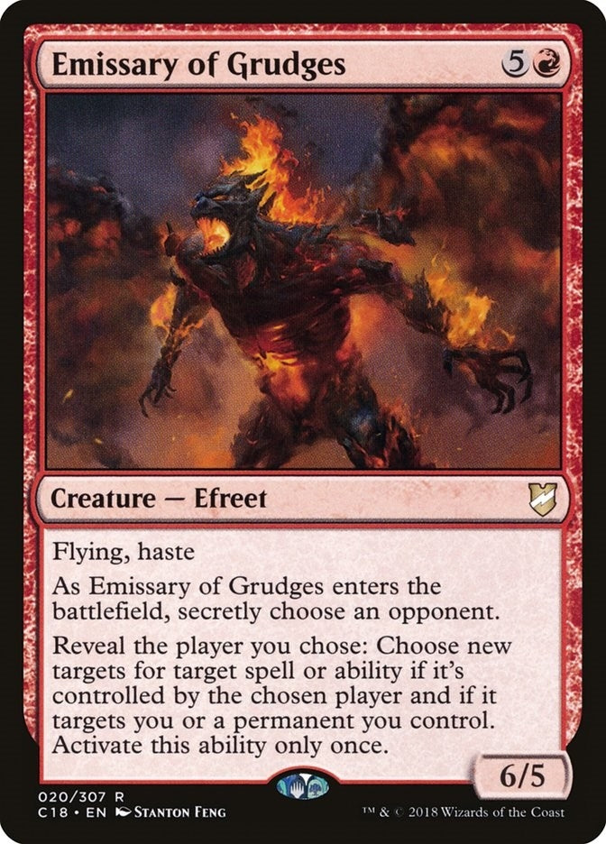 Image for Emissary of Grudges (20) - Magic: The Gathering
