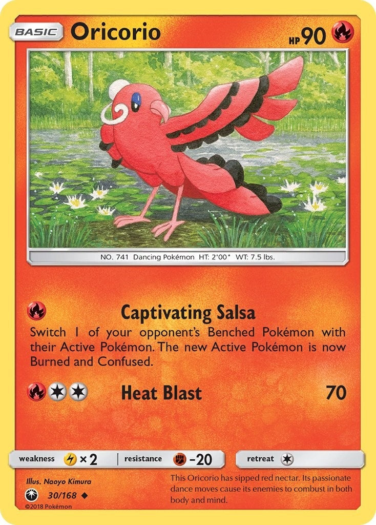 Image for Oricorio (30) (30/168) (CES) - Pokemon