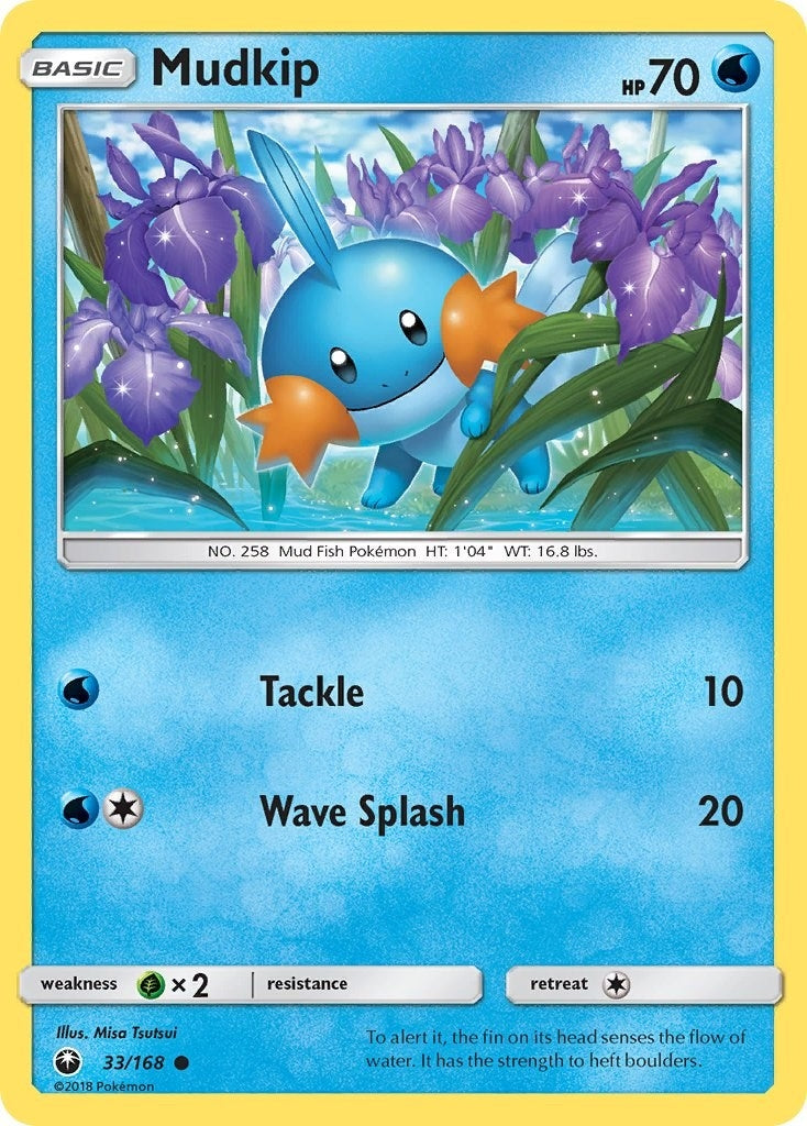 Image for Mudkip (33) (33/168) (CES) - Pokemon
