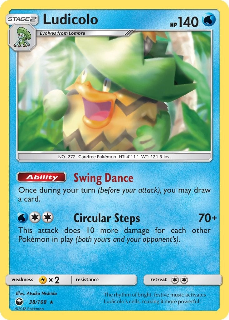 Image for Ludicolo (38/168) (CES) - Pokemon