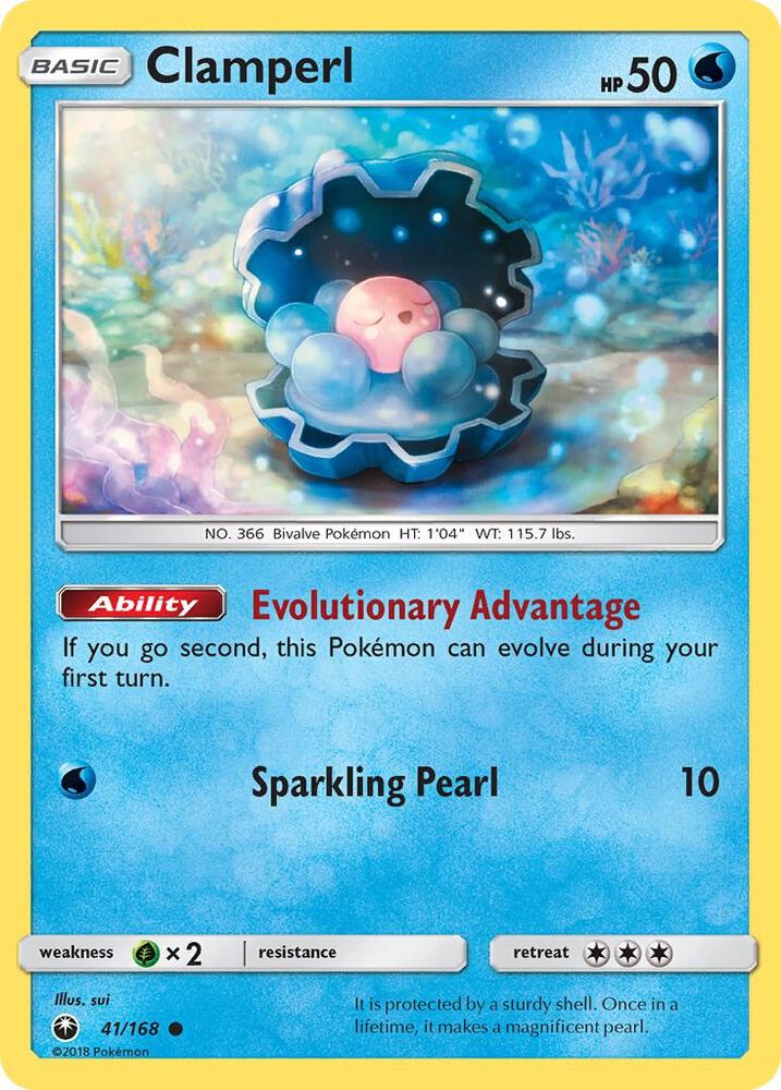 Image for Clamperl (41/168) (CES) - Pokemon