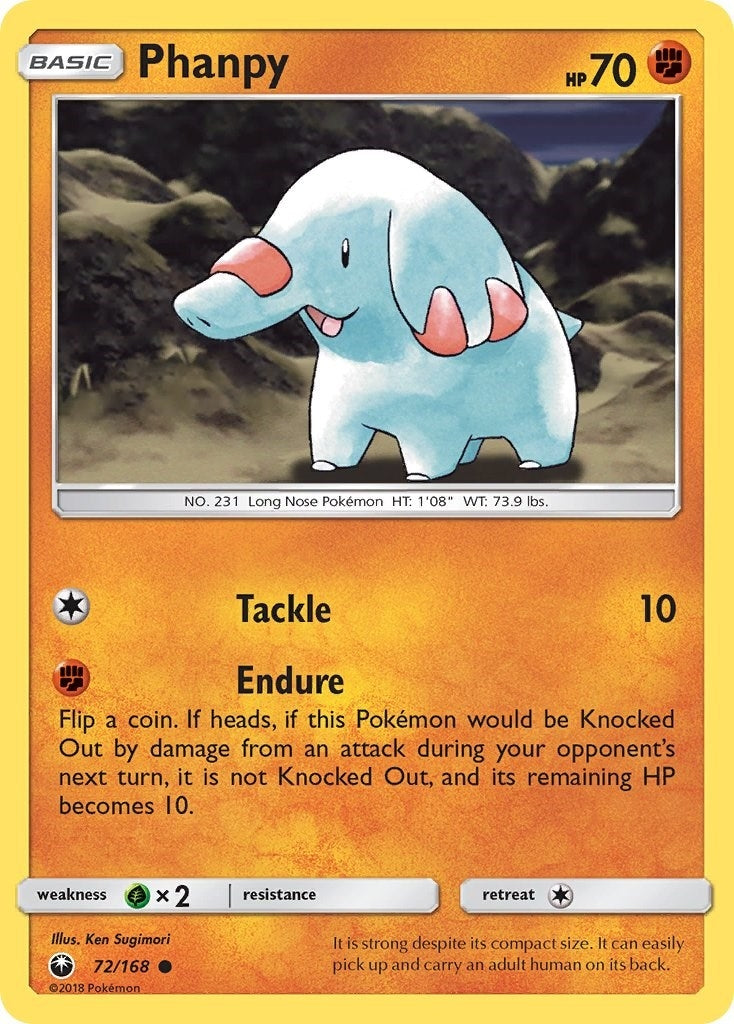 Image for Phanpy (72/168) (CES) - Pokemon