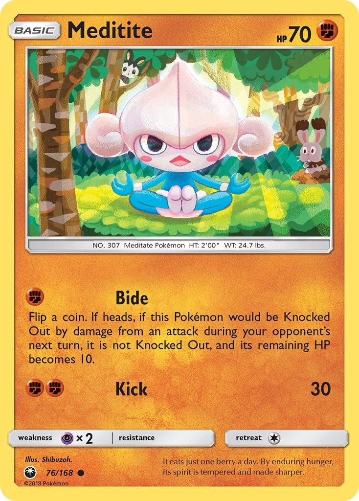 Image for Meditite (76/168) (CES) - Pokemon