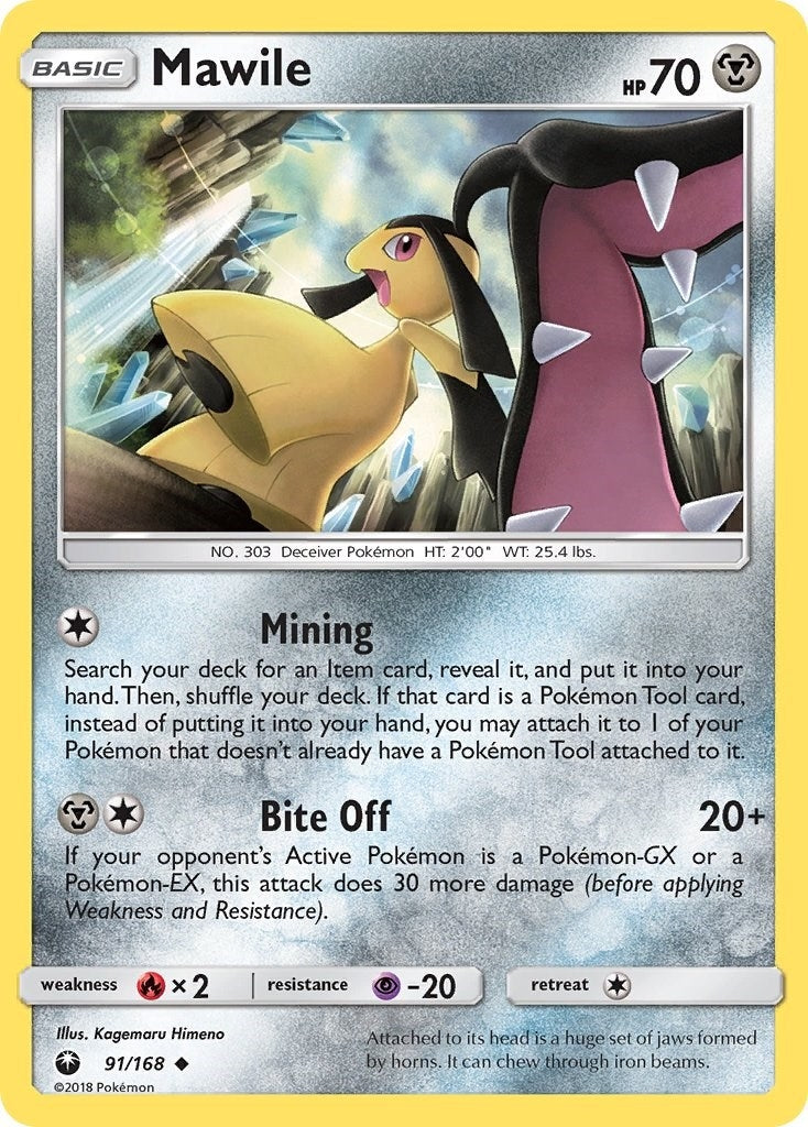 Image for Mawile (91/168) (CES) - Pokemon