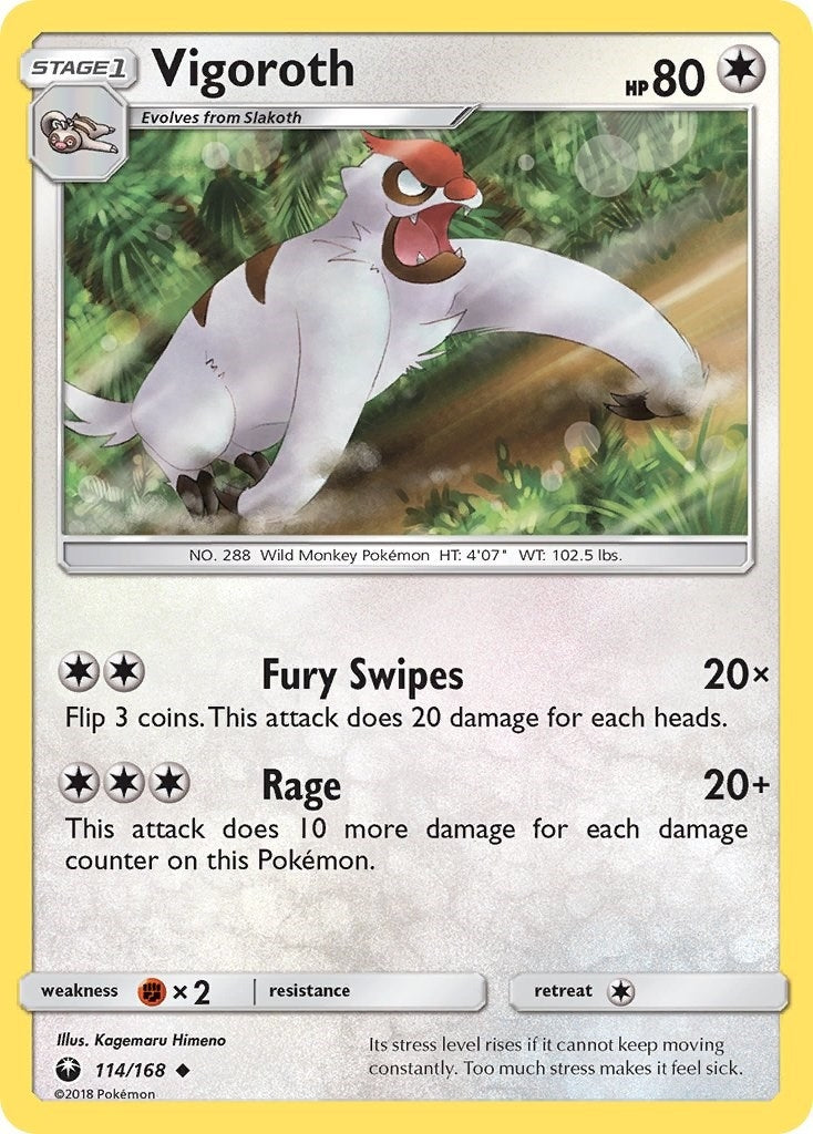 Image for Vigoroth (114/168) (CES) - Pokemon