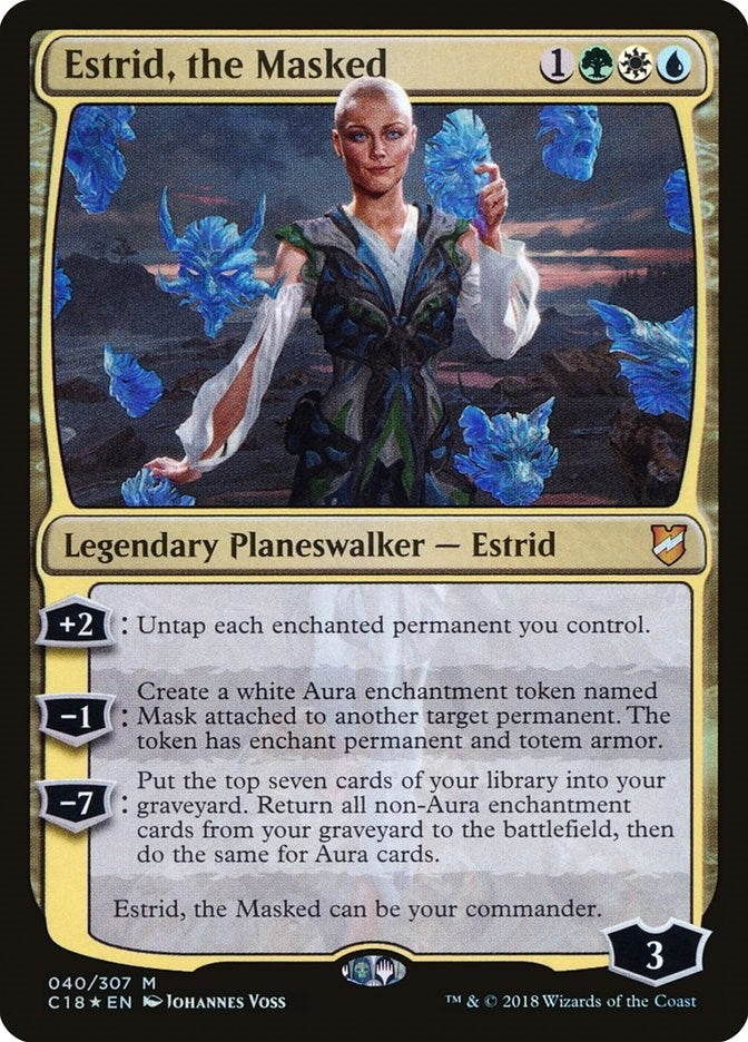 Image for Estrid, the Masked (40) - Magic: The Gathering