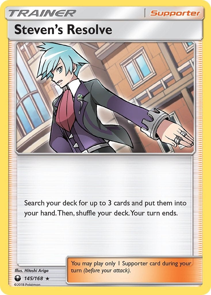 Image for Steven's Resolve (145/168) (CES) - Pokemon