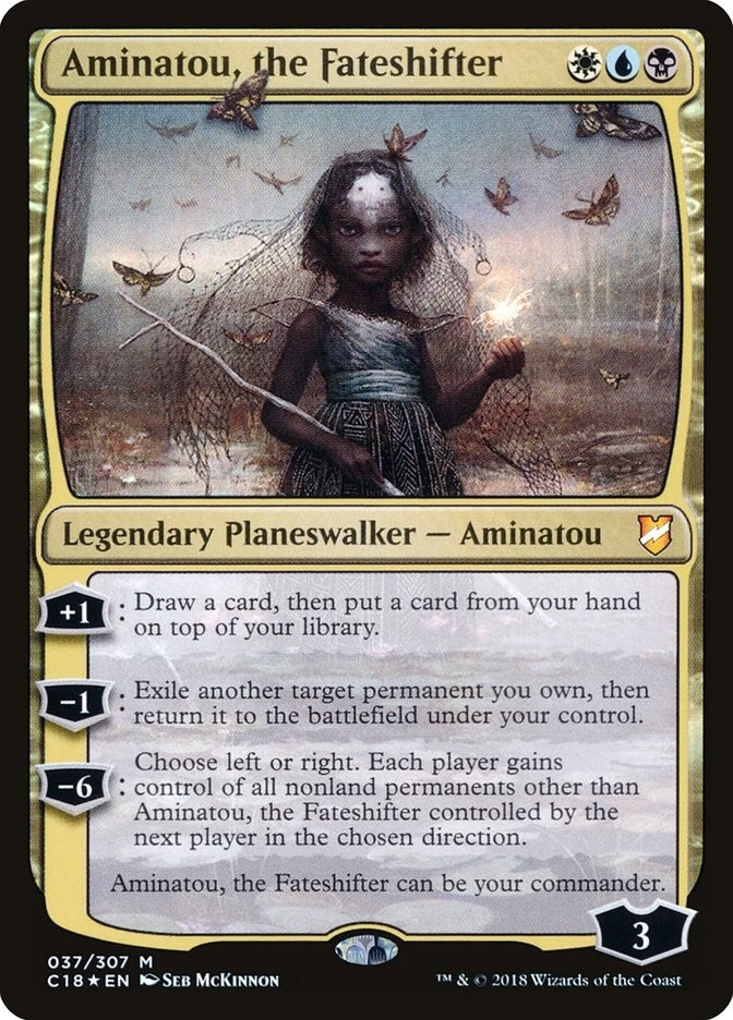 Image for Aminatou, the Fateshifter (37) (C18) - Magic: The Gathering