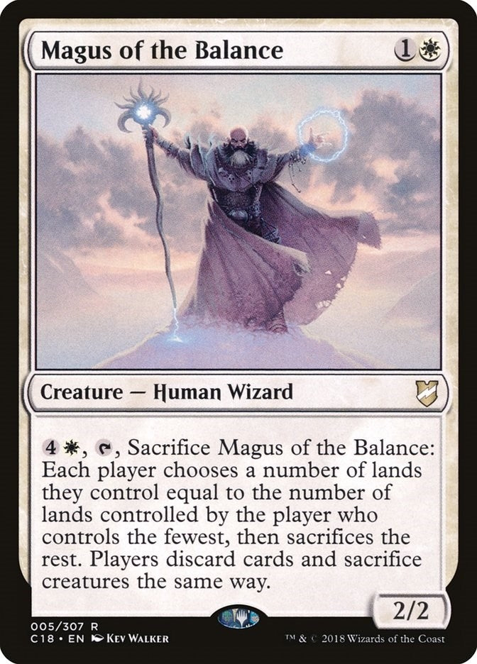 Image for Magus of the Balance (5) - Magic: The Gathering