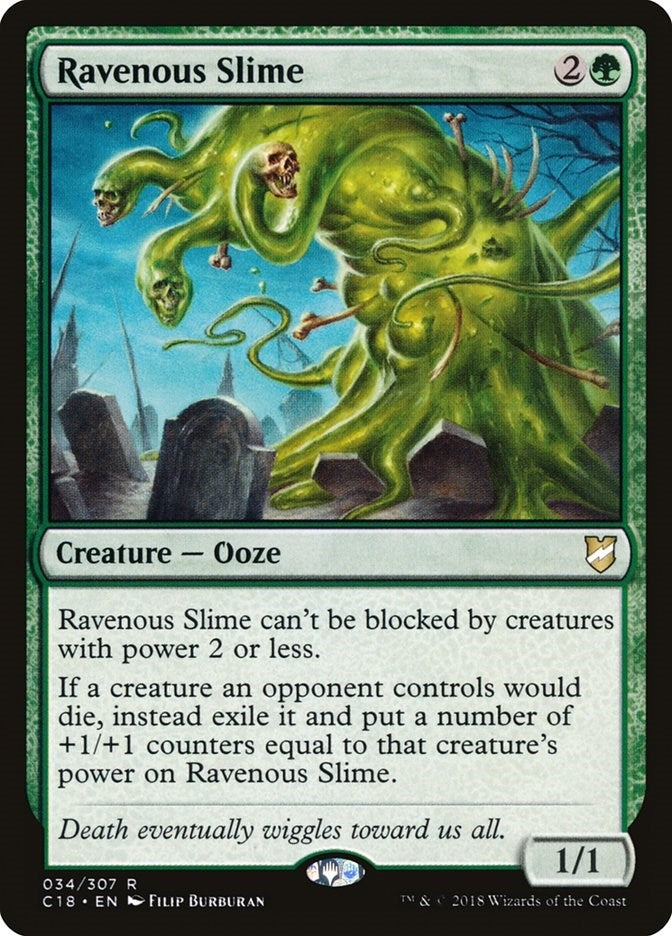 Image for Ravenous Slime (34) - Magic: The Gathering