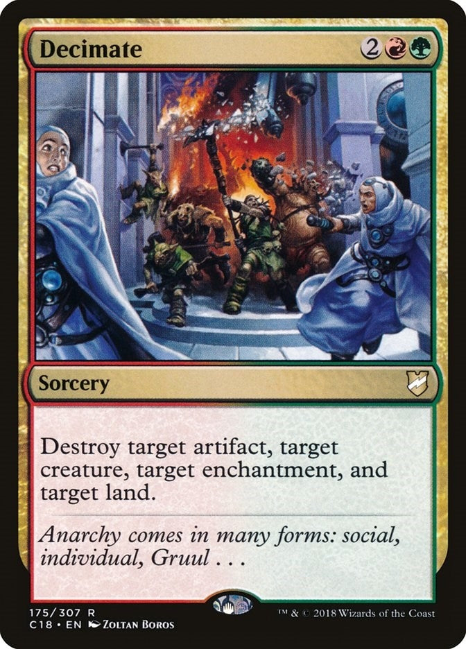 Image for Decimate (175) - Magic: The Gathering