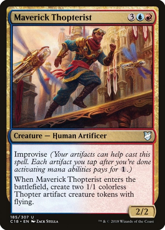 Image for Maverick Thopterist (185) - Magic: The Gathering