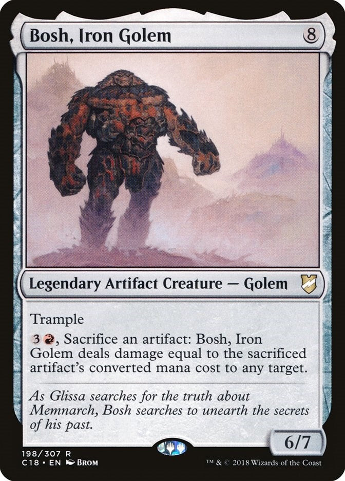 Image for Bosh, Iron Golem (198) - Magic: The Gathering