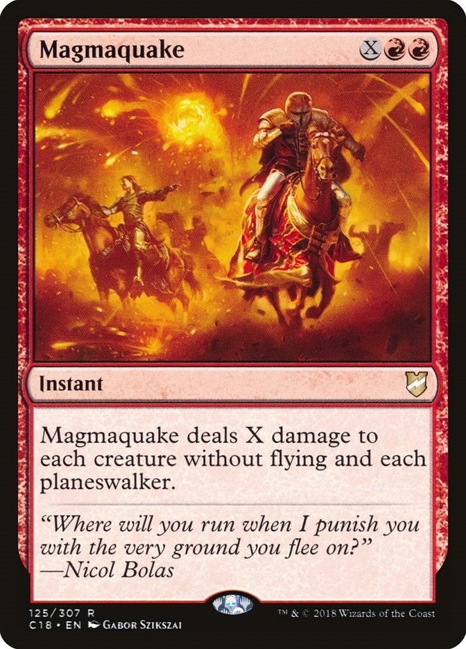 Image for Magmaquake (125) - Magic: The Gathering