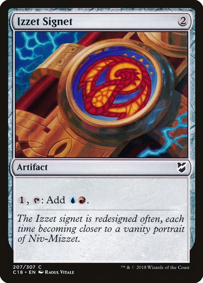 Image for Izzet Signet (207) - Magic: The Gathering