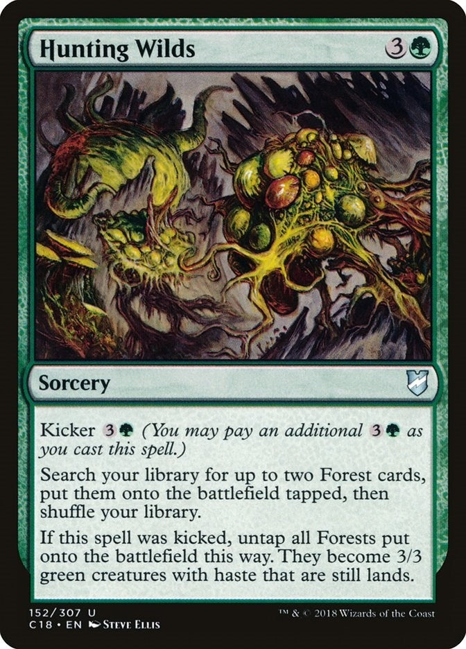 Image for Hunting Wilds (152) - Magic: The Gathering
