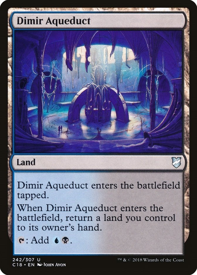Image for Dimir Aqueduct (242) - Magic: The Gathering