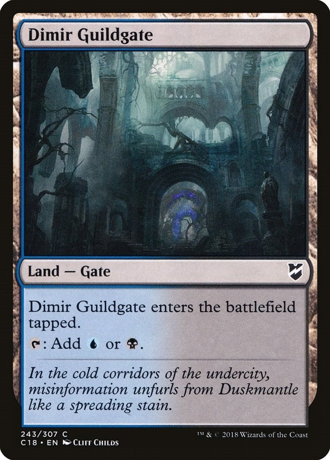 Image for Dimir Guildgate (243) - Magic: The Gathering
